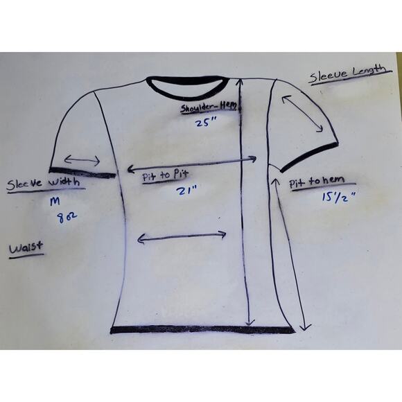 Chubbies The Relaxer T-Shirt in blue "The Weekend Has Arrived" Size M - Picture 4 of 4